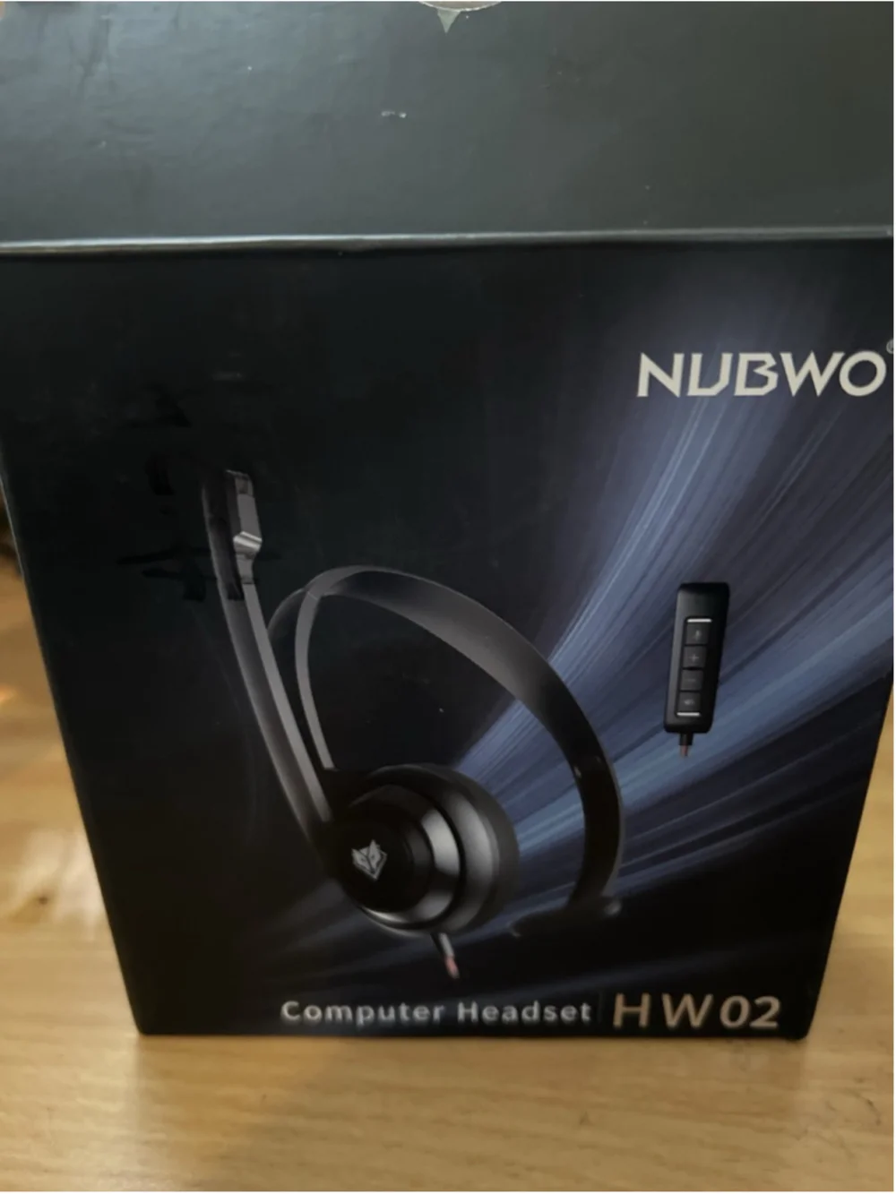Nubwo Computer Headset HW02 Black Wired